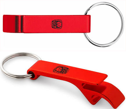 Porte-clés décapsuleur